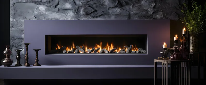 Ember Bed for Ventless Gas Fireplace in Glenvar Heights, FL